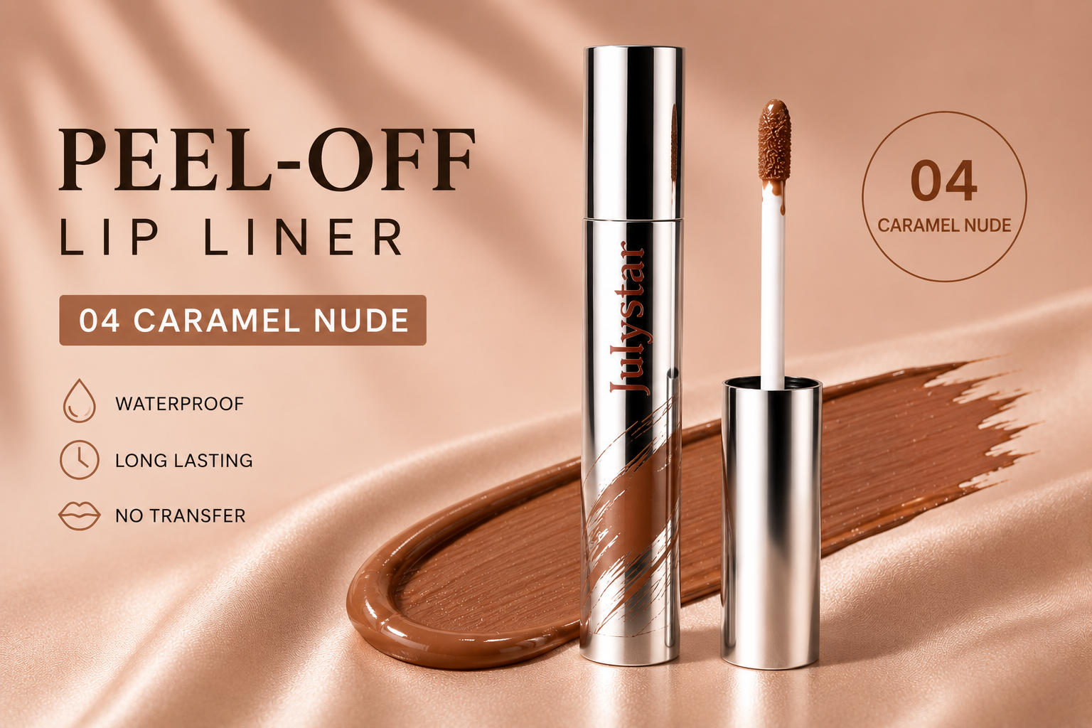 Peel-Off Lip Liner | Waterproof Long-Lasting Lip Tint